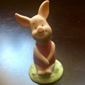 Disney Authentic Piglet Porcelain Figurine